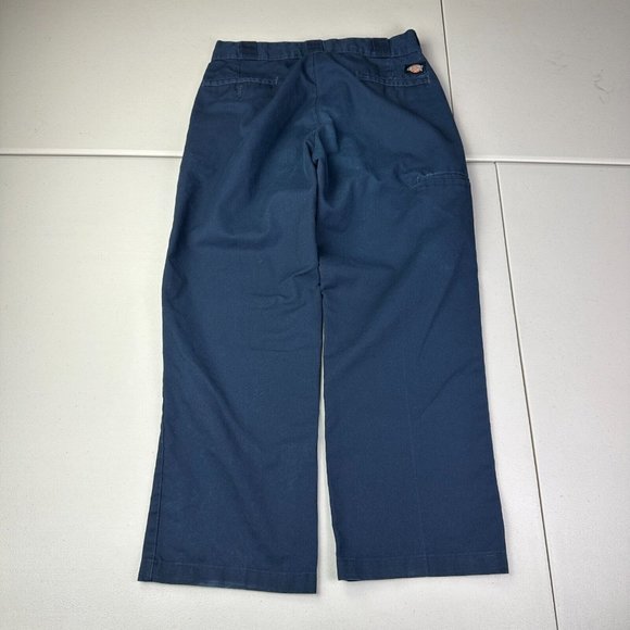 Dickies Pants Dickies Navy Blue Work Pants Regular Fit Men Size 32x27 Poshmark